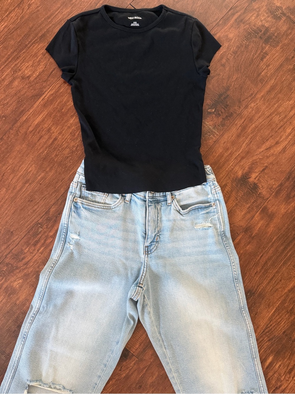 Bundle top and jeans